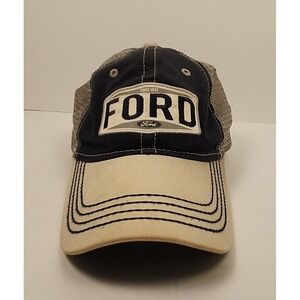 H3 Headwear Ford Trucker Cap Adult Adjustable Big Spell Out Logo Hat